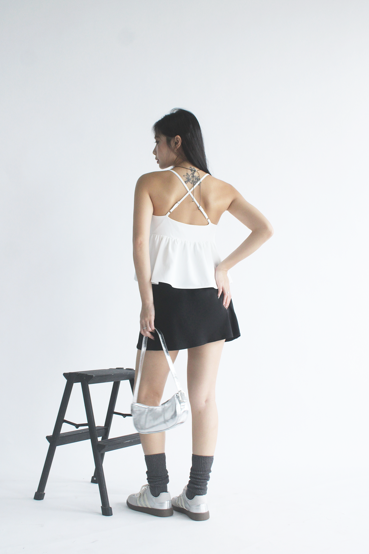 Peony Babydoll Padded Ribbon Top (Restocked)