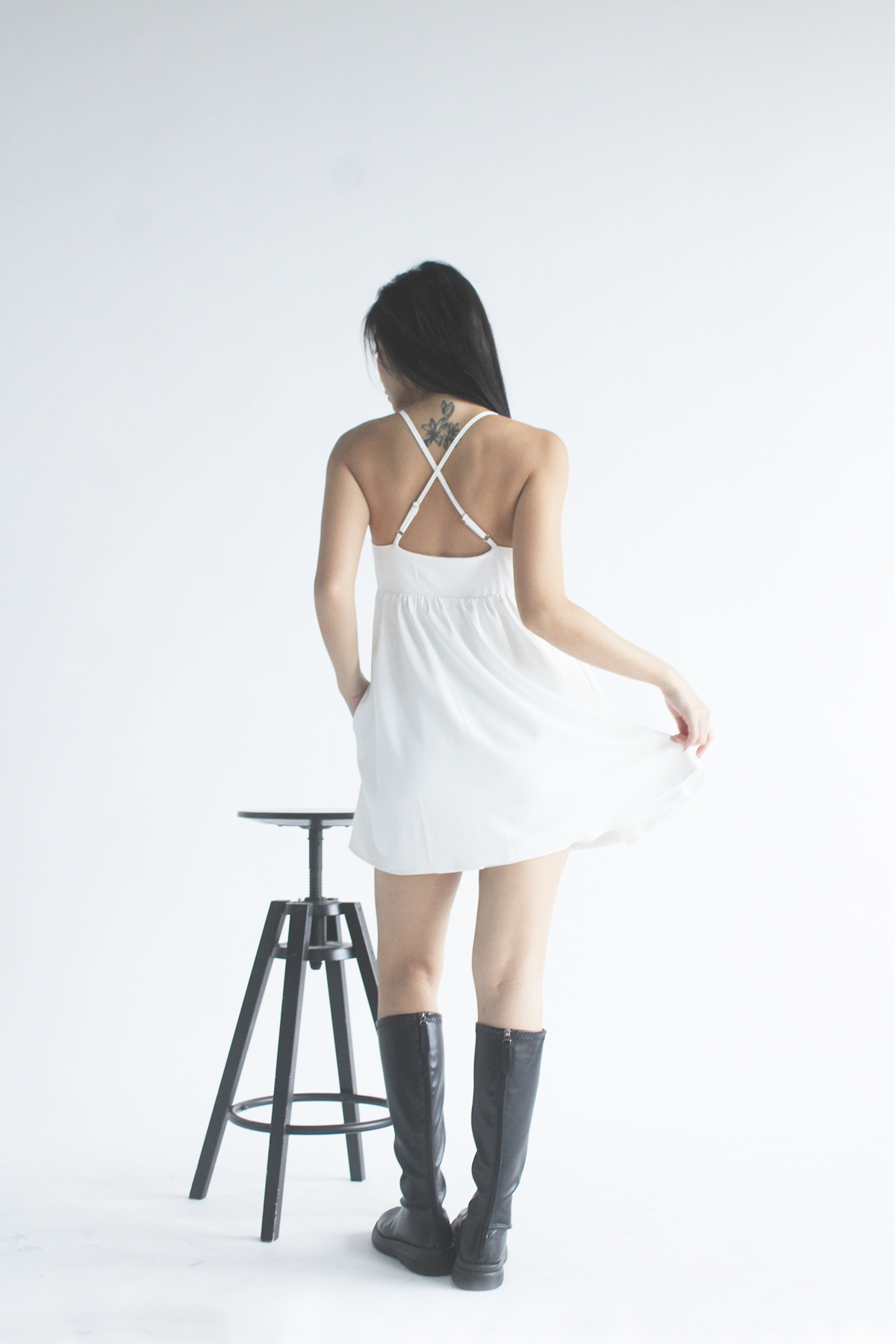 Primrose Babydoll Mini Padded Dress