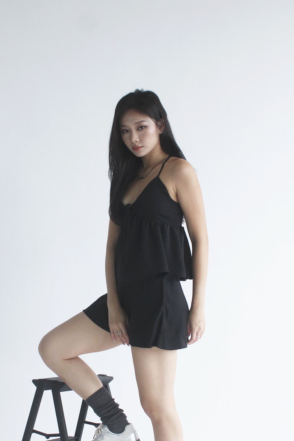 Peony Babydoll Padded Ribbon Top (Restocked)