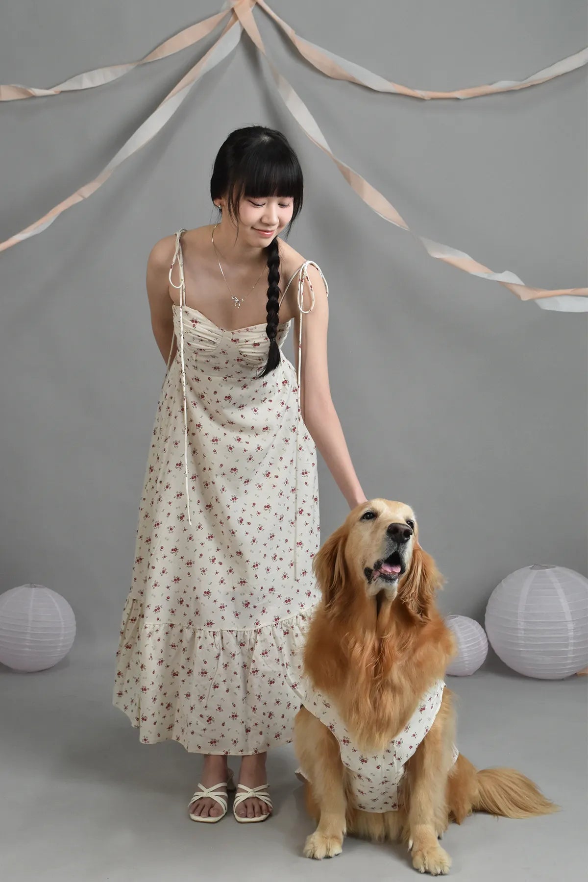 Blossom Claudine Gathered Bust Padded Maxi Dress