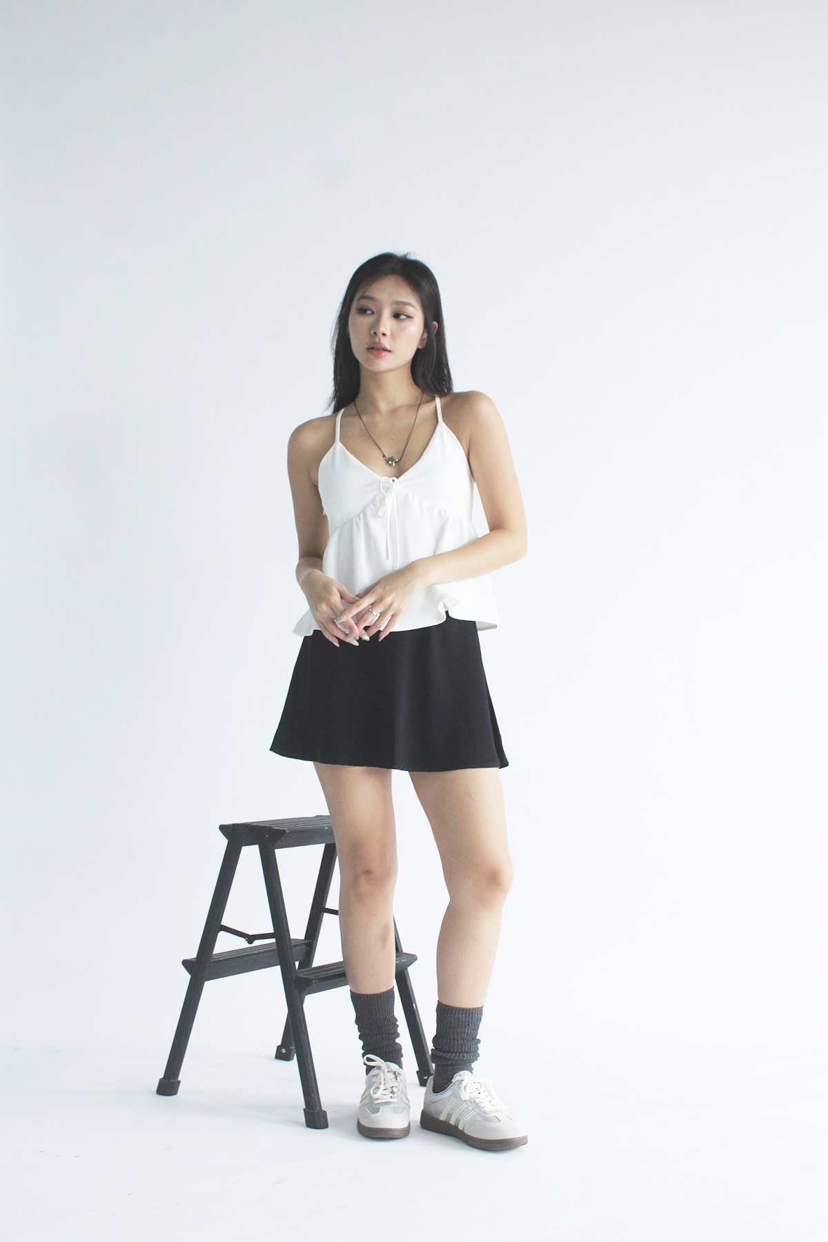 Peony Babydoll Padded Ribbon Top (Restocked)