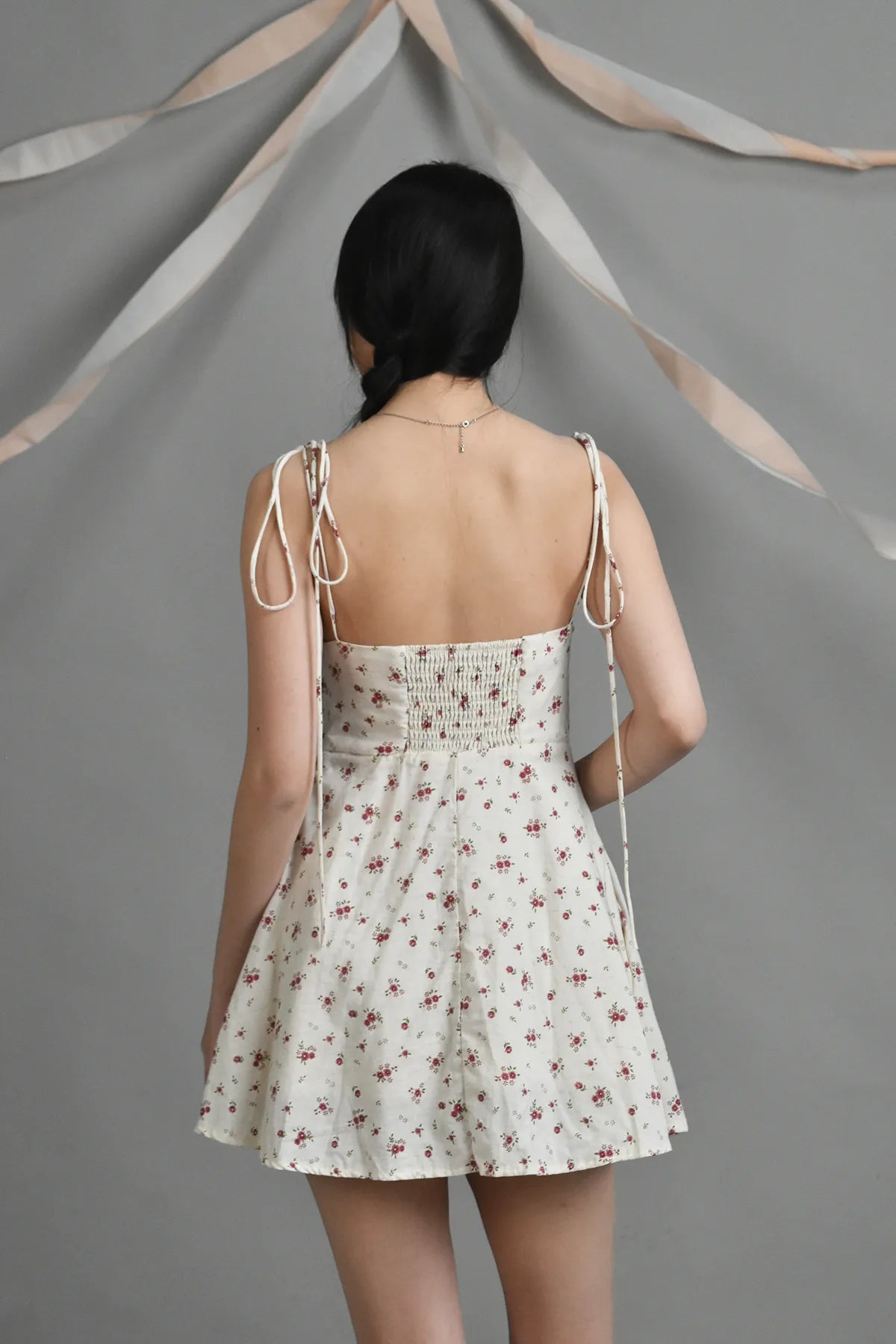 Blossom Reina Gathered Bust Padded Mini Dress