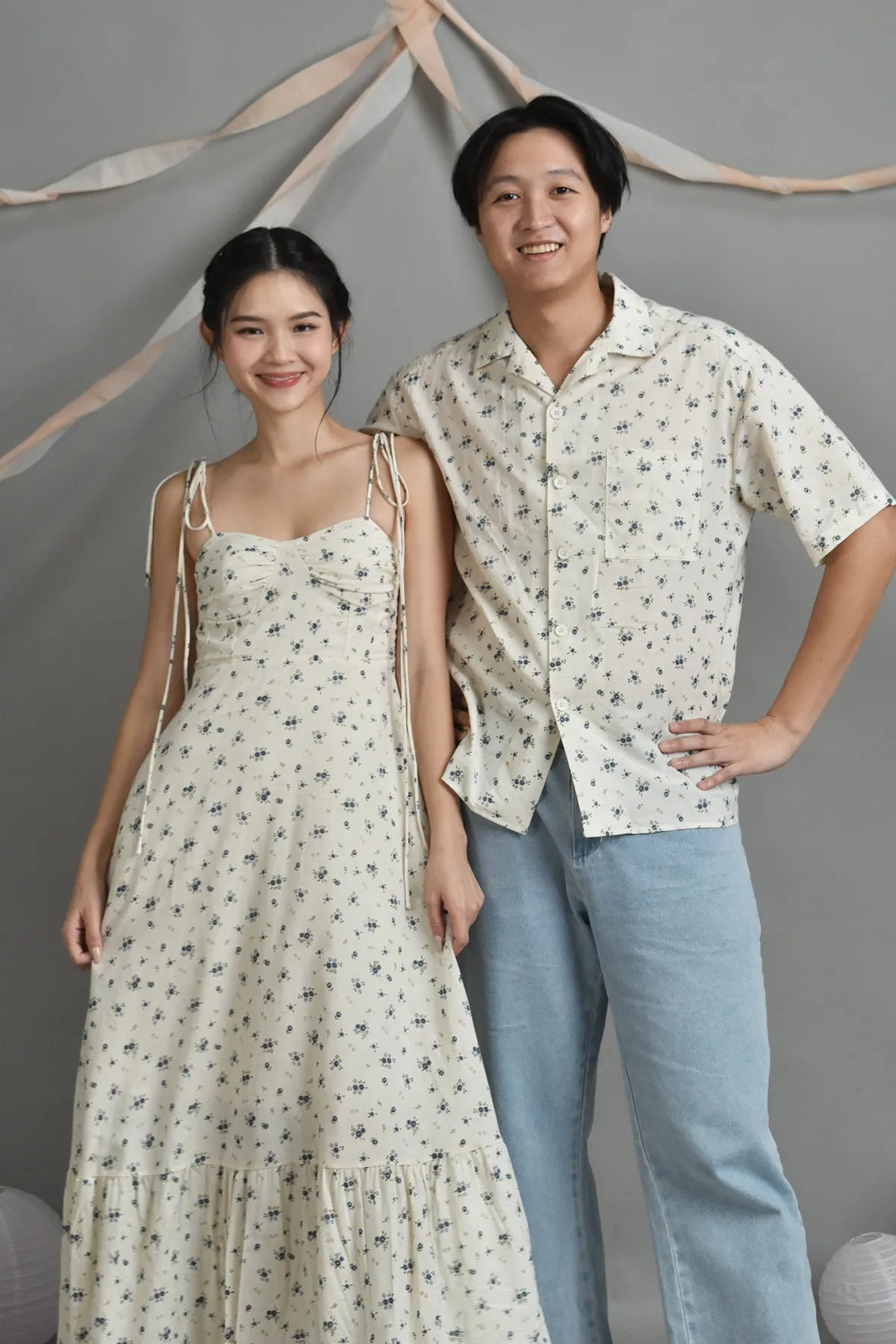 Blossom Claudine Gathered Bust Padded Maxi Dress