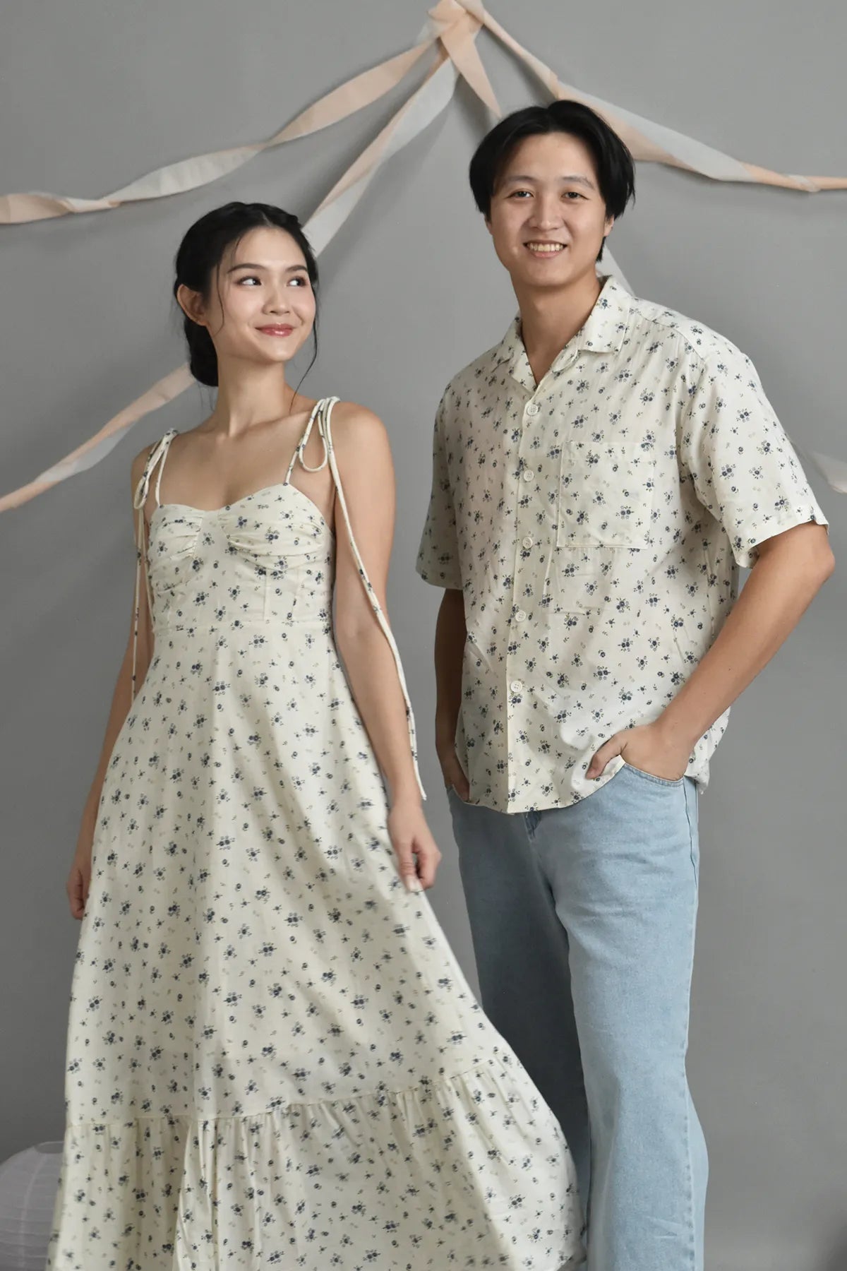 Blossom Claudine Gathered Bust Padded Maxi Dress