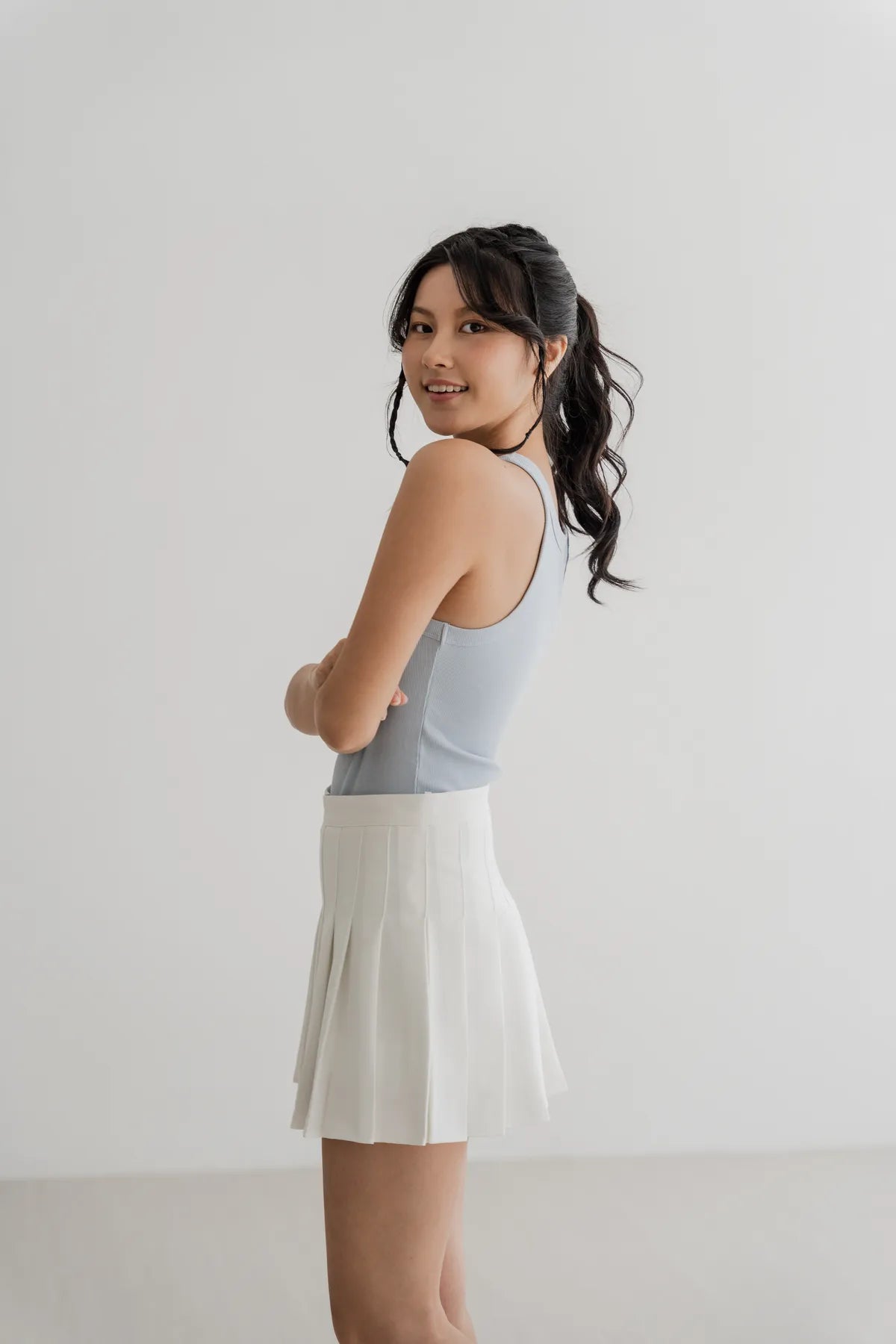Bella Basic Racercut Tank Top