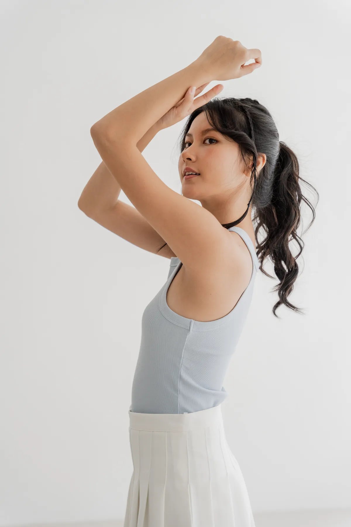 Bella Basic Racercut Tank Top