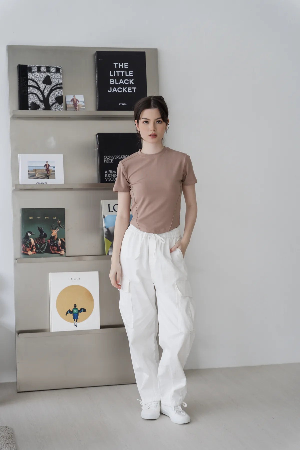 Claire Contoured Basic Baby Tee
