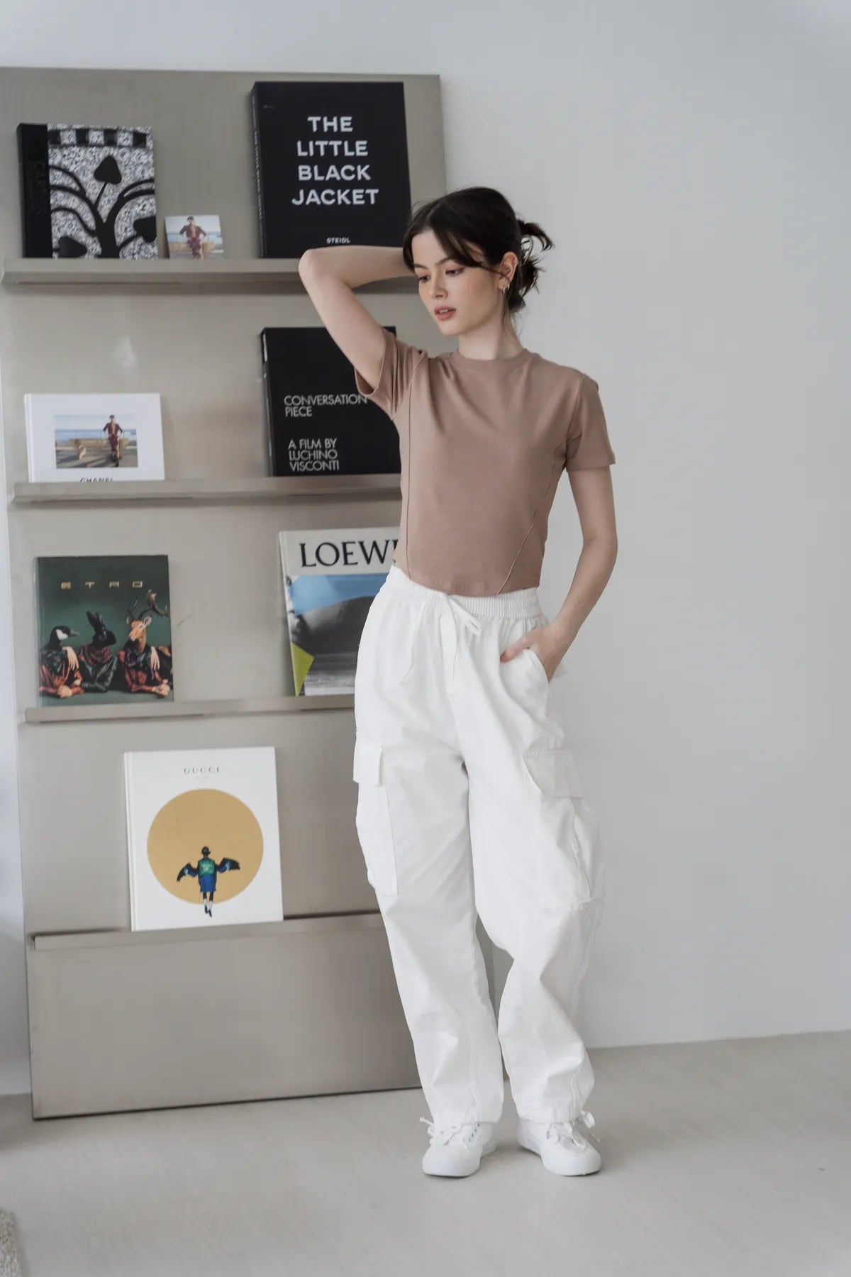 Claire Contoured Basic Baby Tee