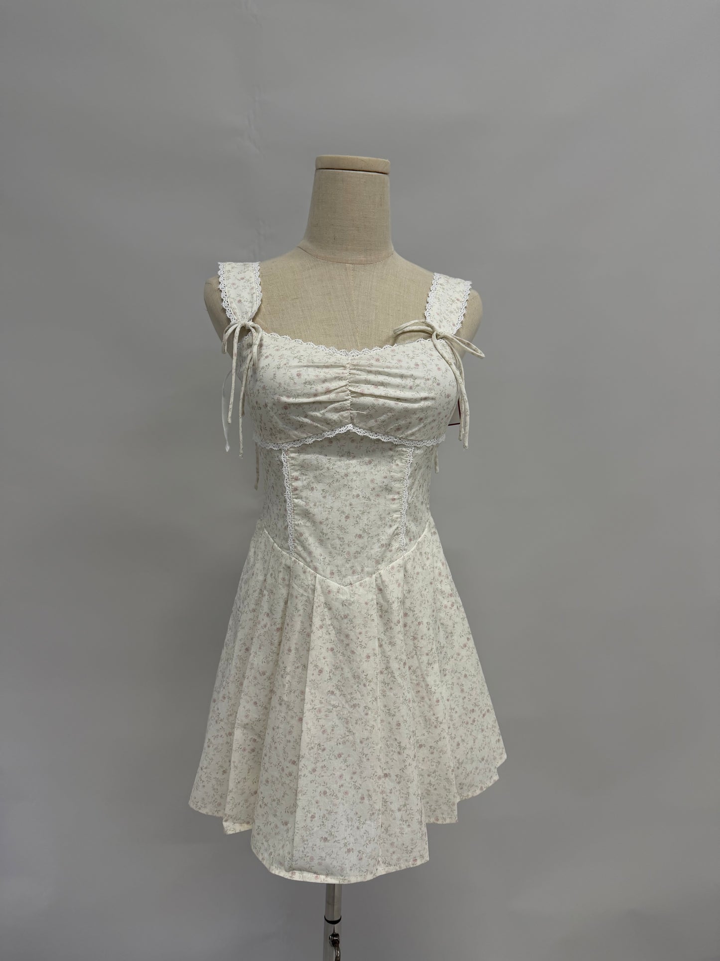 *PRELAUNCH* Elora Padded Ribbon Tie Dress Romper