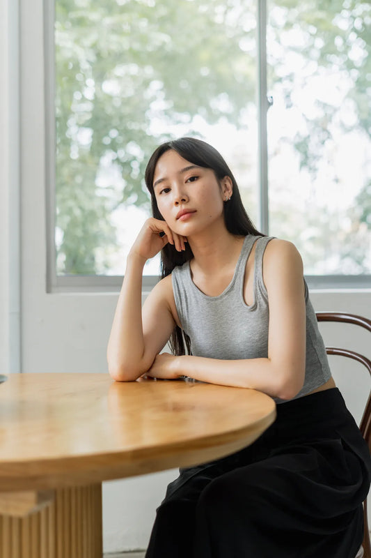 Nora Cut-Out Padded Tank Top