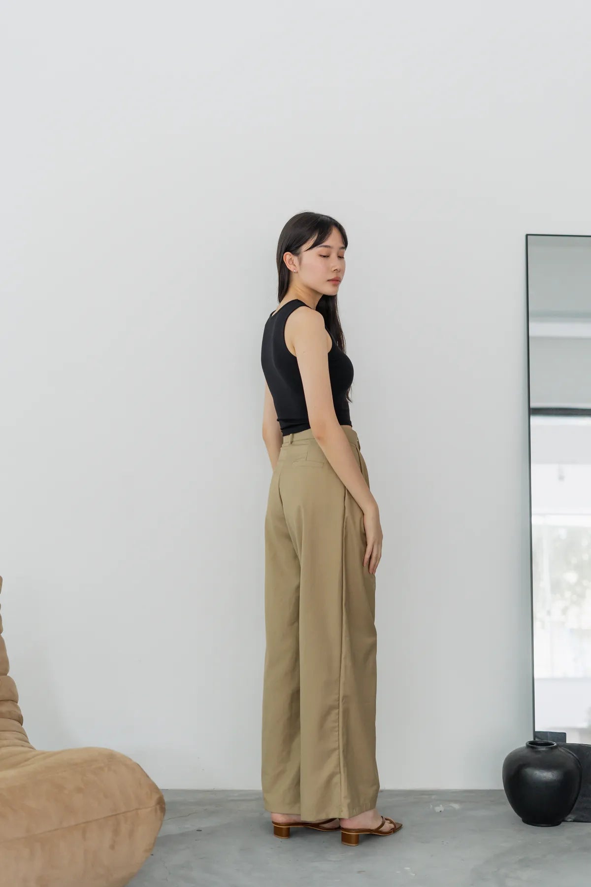 Kelly Front Pleat Tall Pants