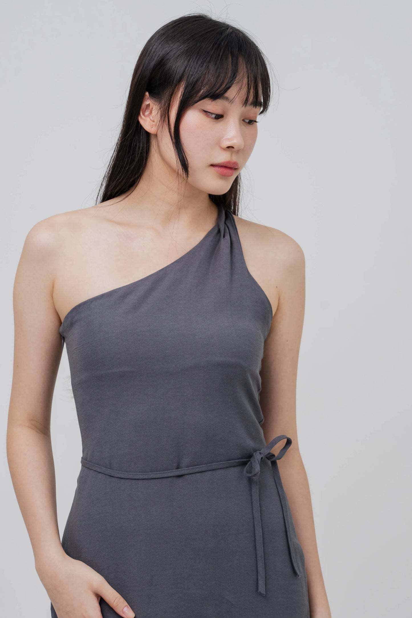 Lily Fitted Toga Midi Dress
