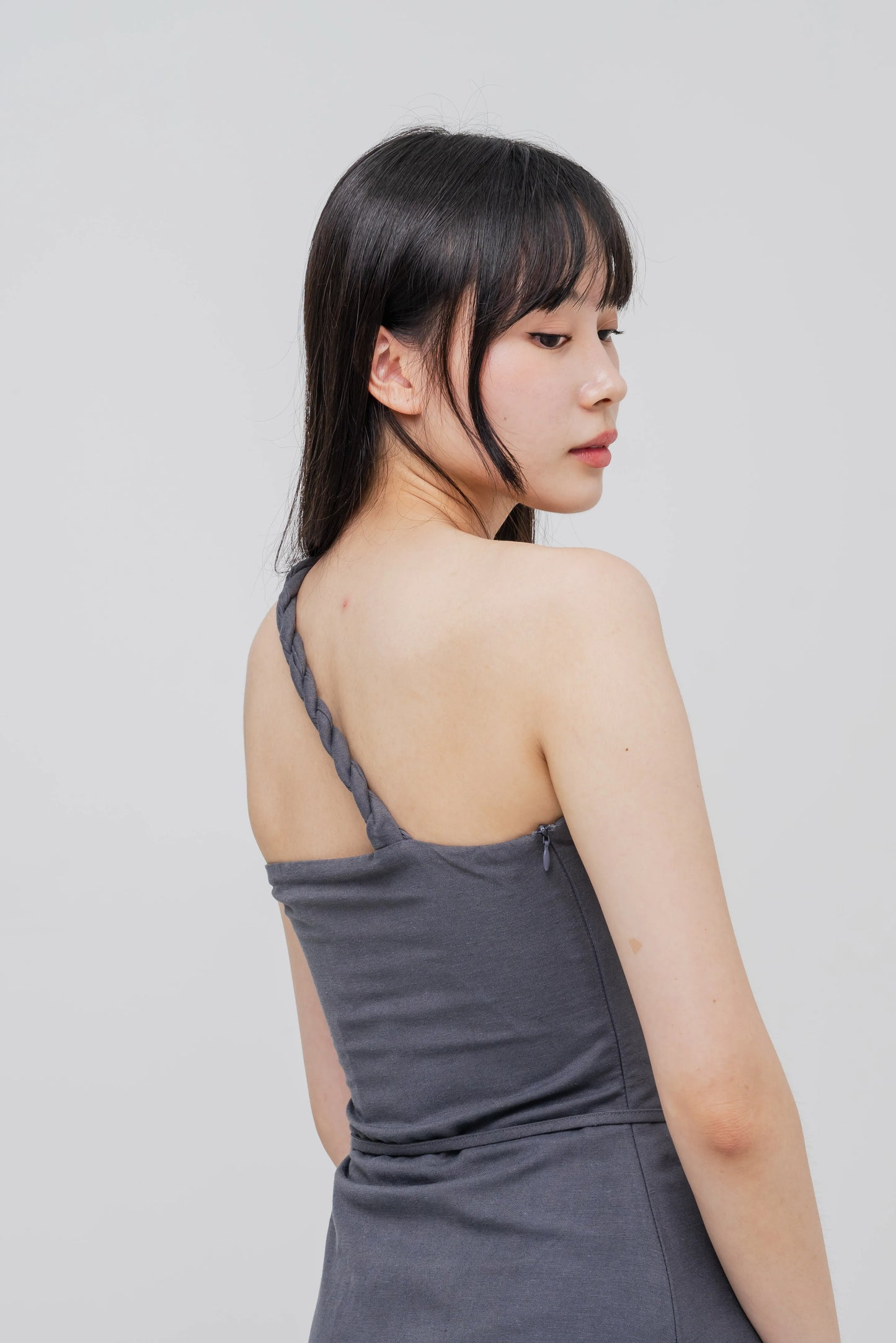 Lily Fitted Toga Midi Dress