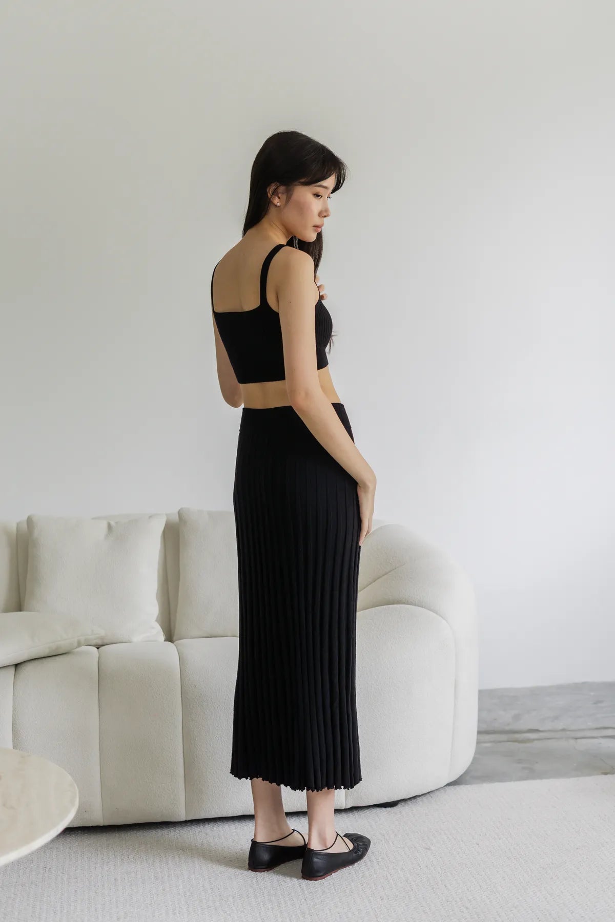 Blair Knitted Camisole Crop Top