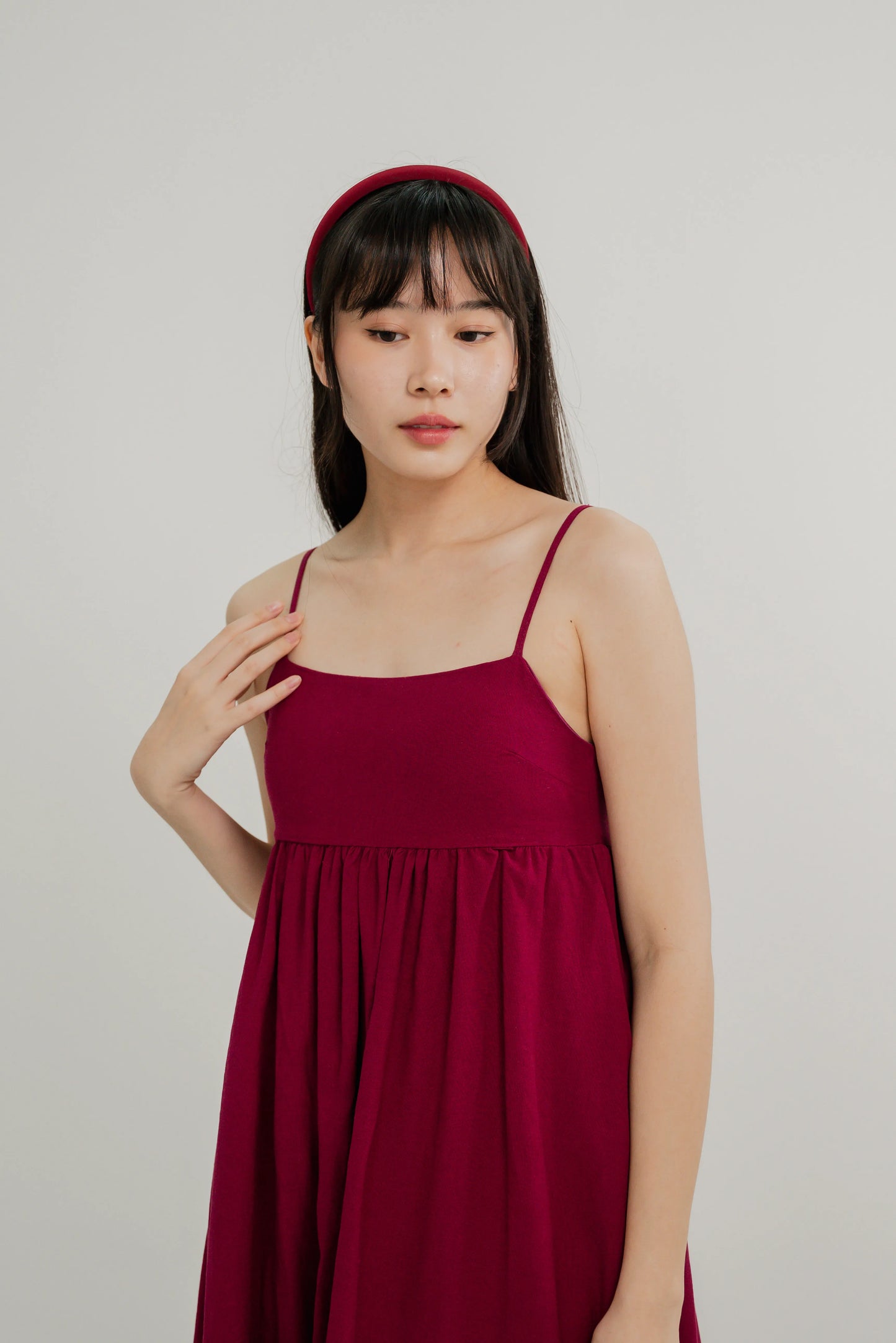 Camellia Babydoll Maxi Dress