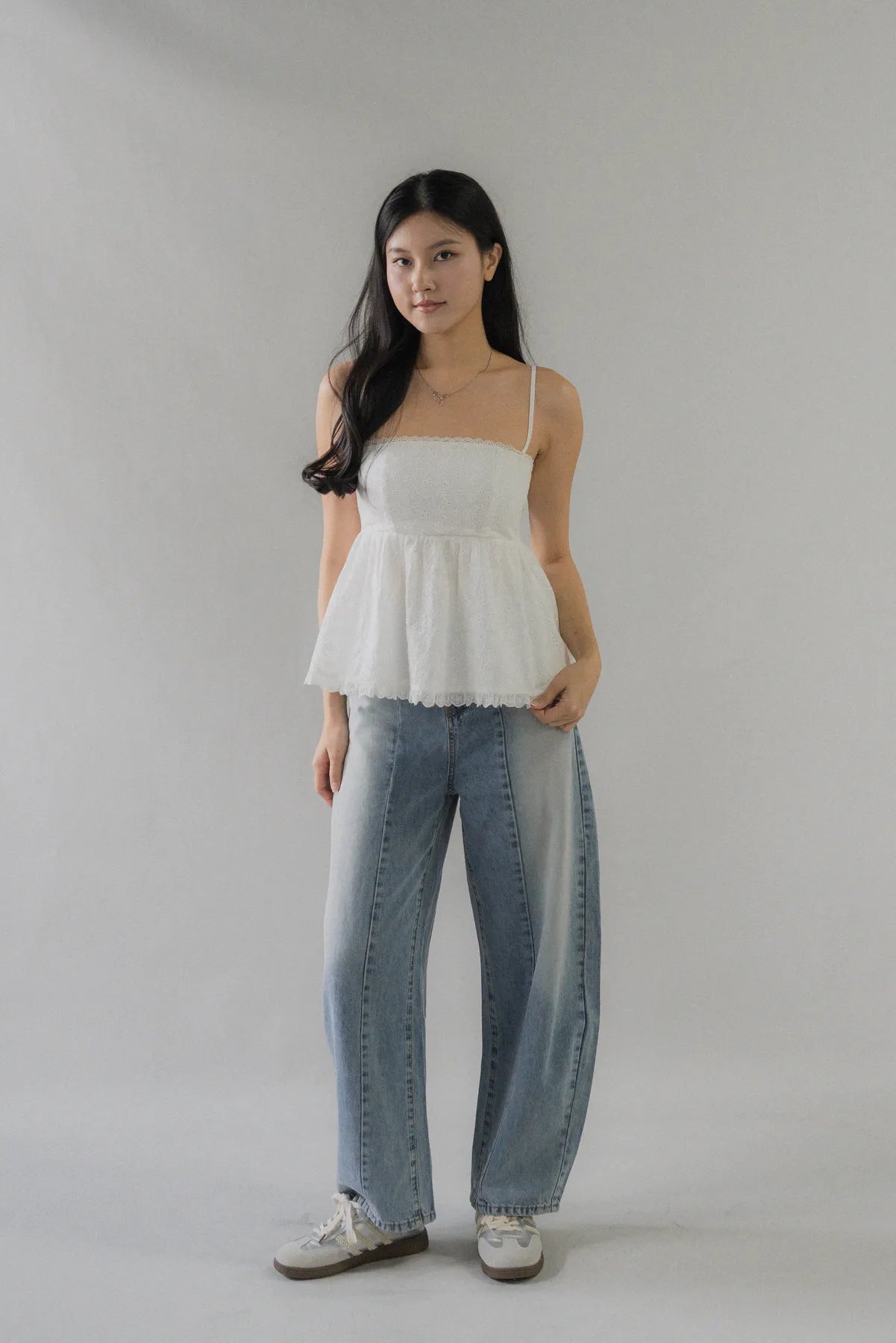Vanessa Slouchy Barrel Denim Jeans