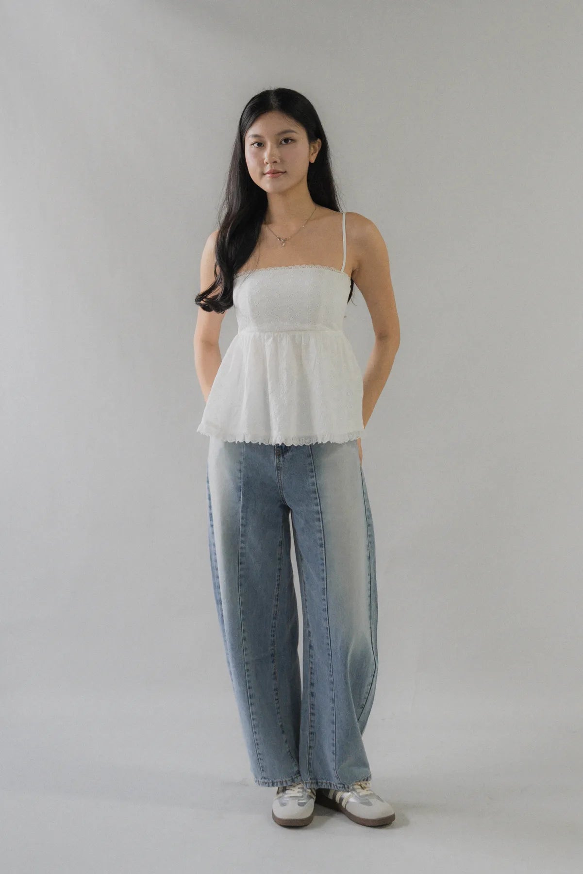 Vanessa Slouchy Barrel Denim Jeans