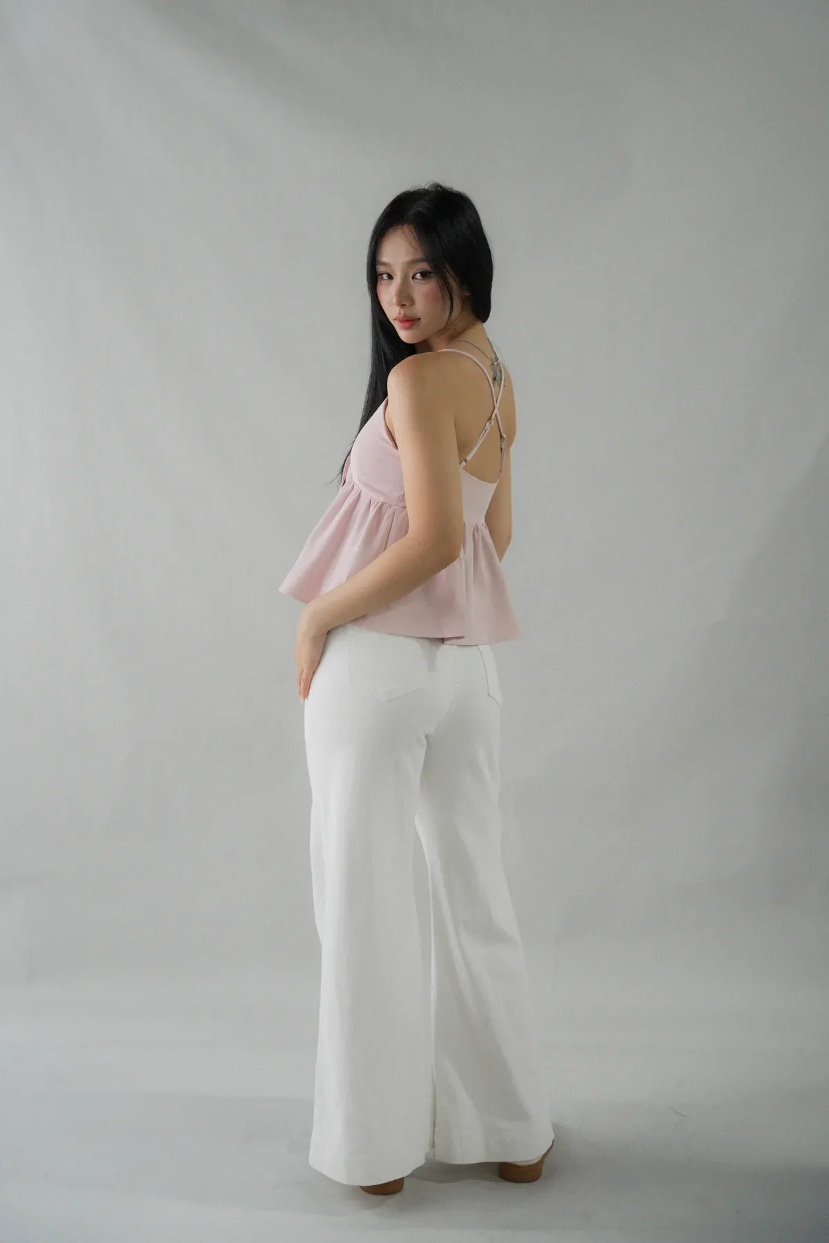 Peony Babydoll Padded Ribbon Top (Restocked)