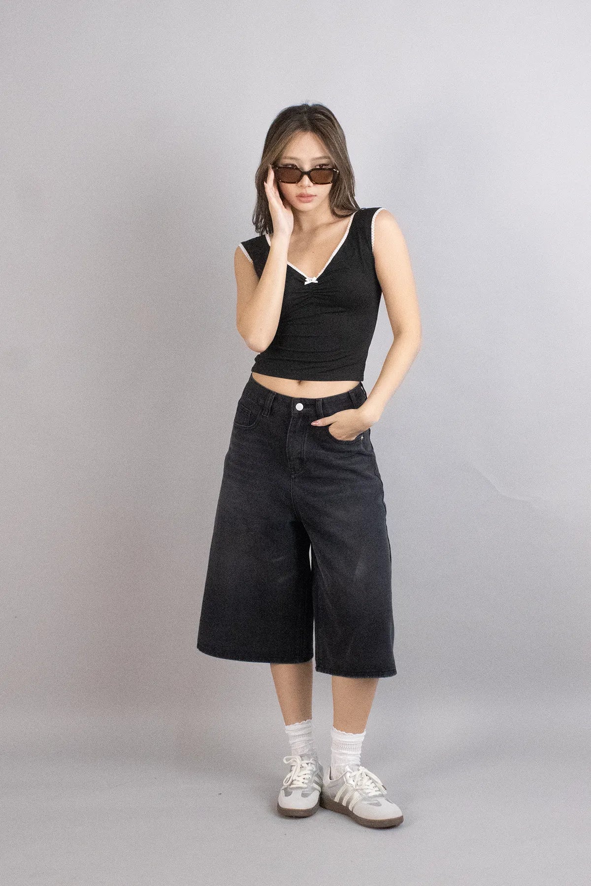 Robyn Baggy Fit Denim Jorts