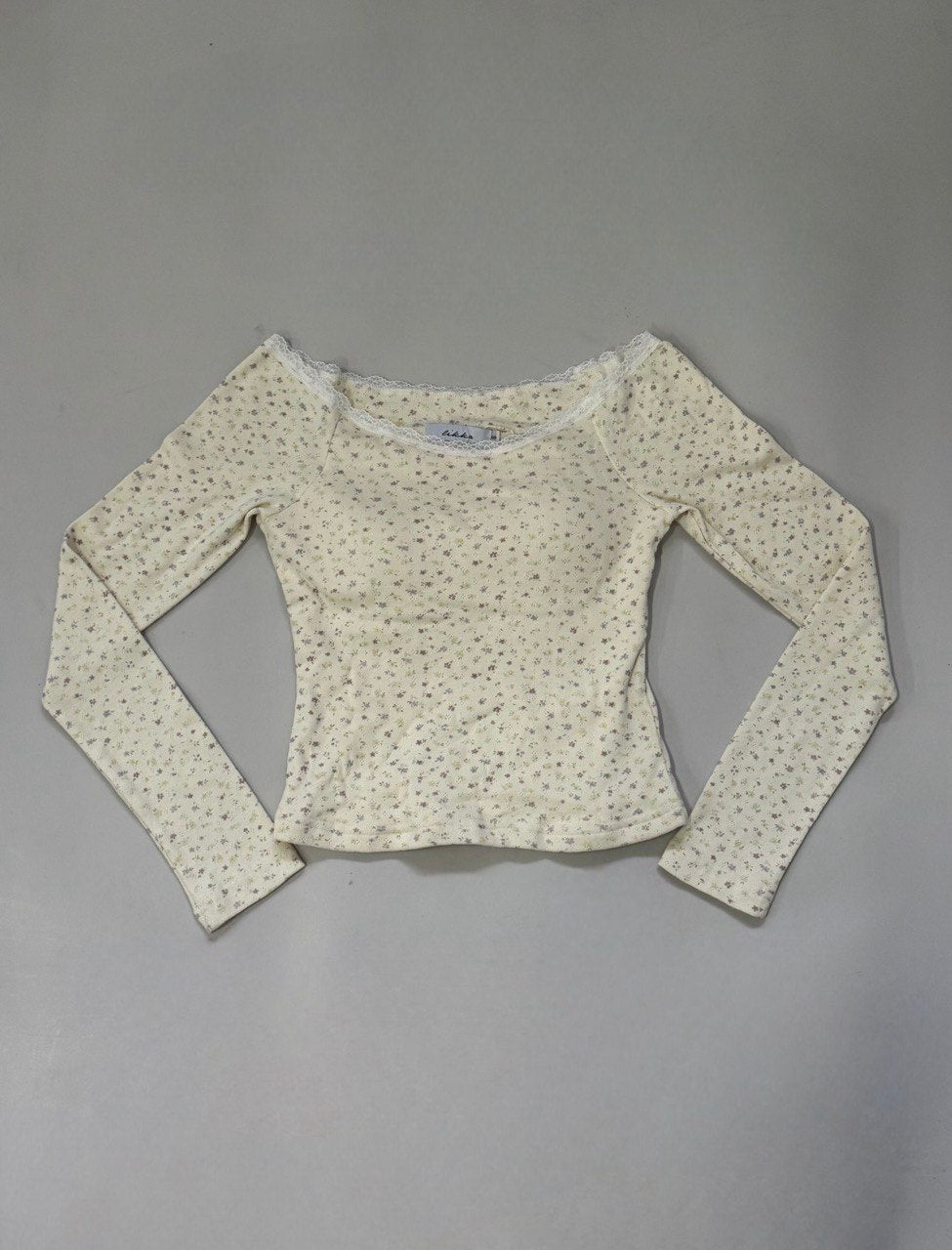 *PRELAUNCH* Valerie Pointelle Off Shoulder Long Sleeve Top