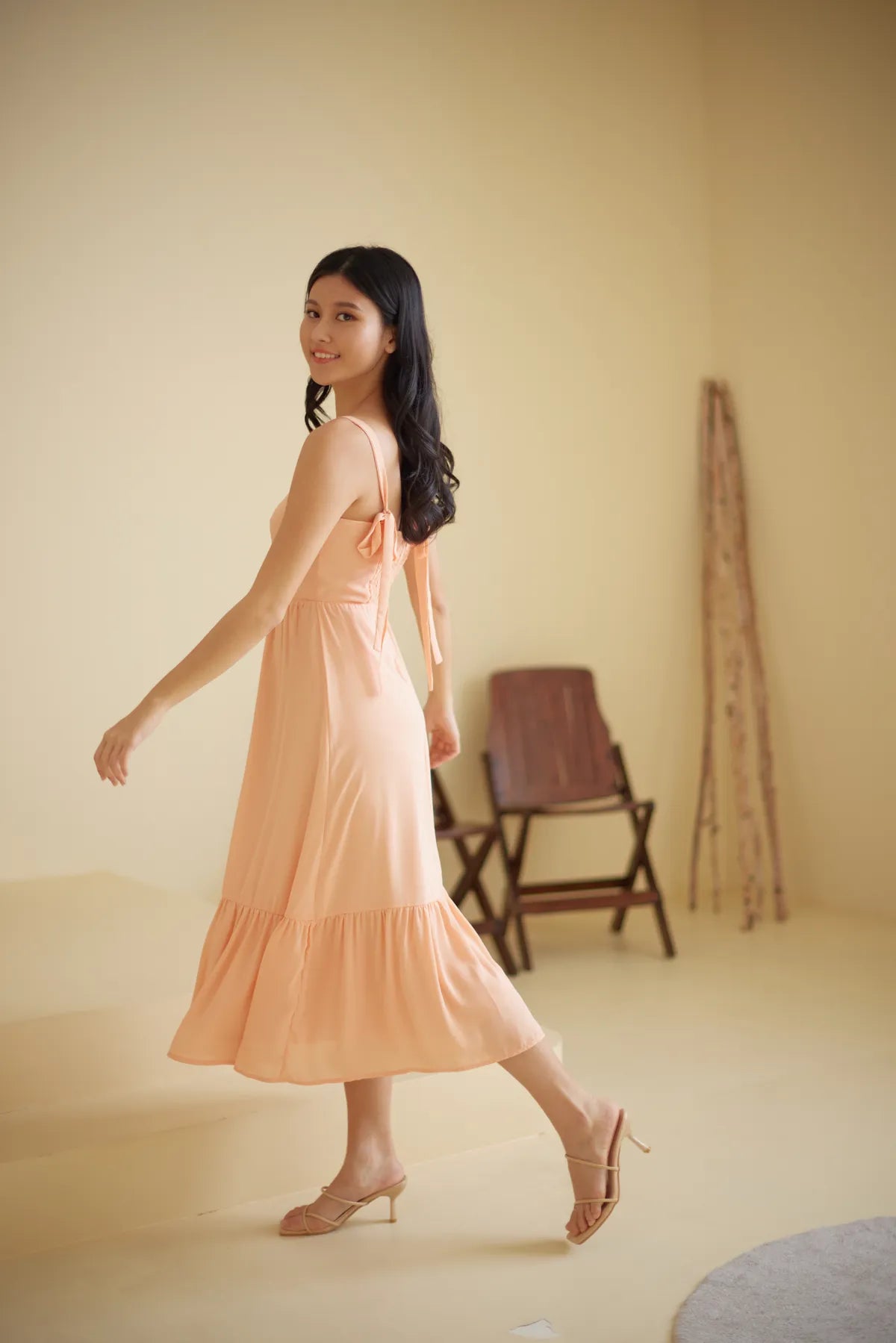 Piper Self Tie Sweetheart Dress