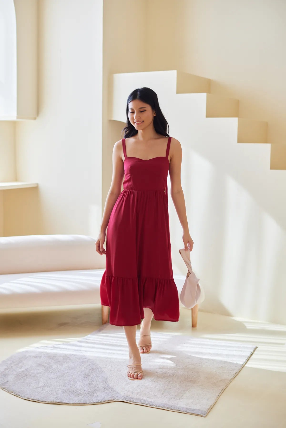 Piper Self Tie Sweetheart Dress