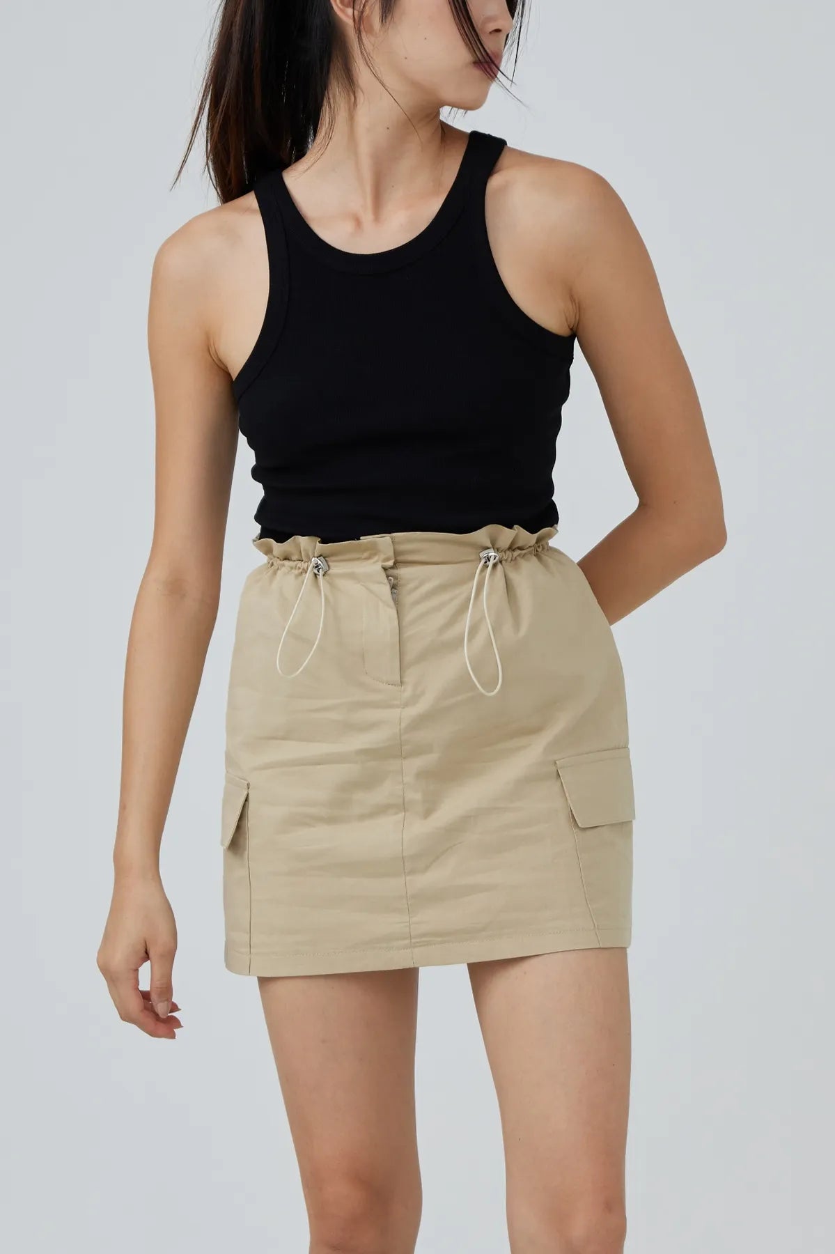 Bella Basic Racercut Tank Top
