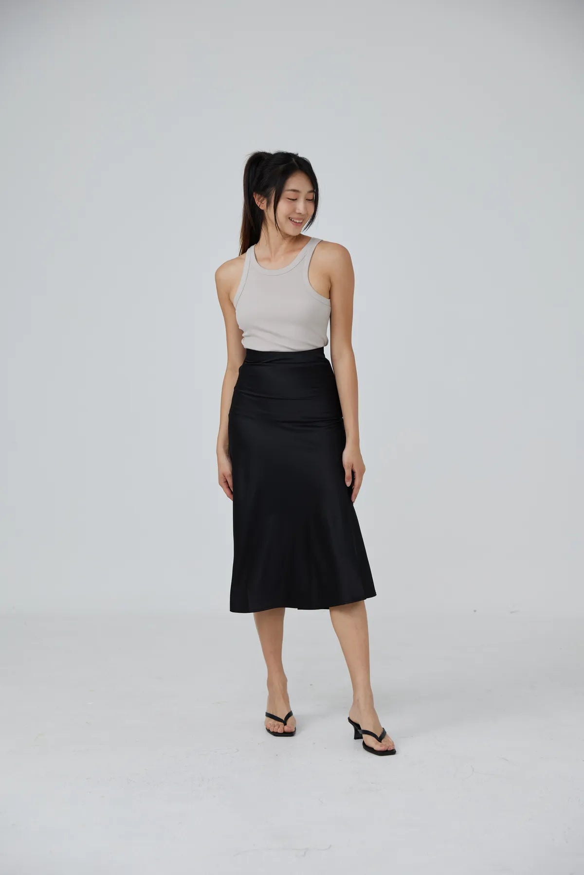 Bella Basic Racercut Tank Top