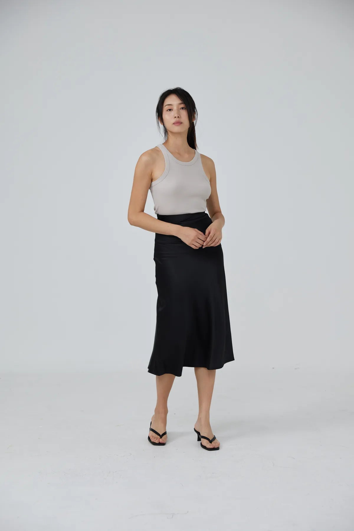 Bella Basic Racercut Tank Top