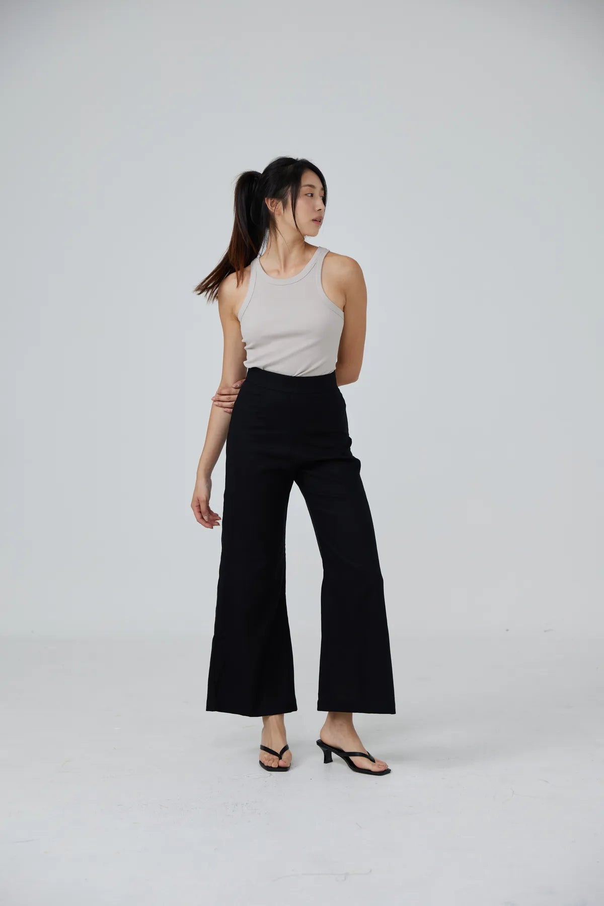 Bella Basic Racercut Tank Top