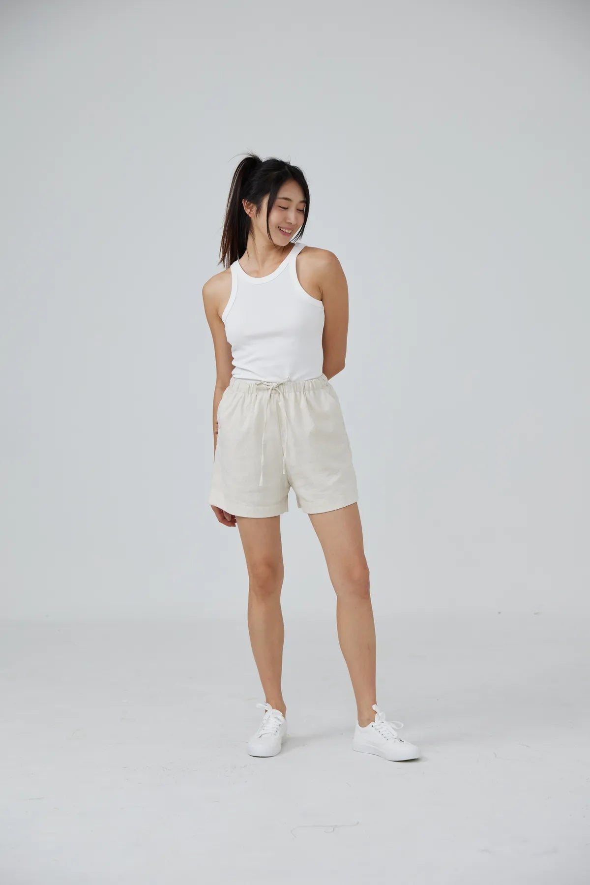 Bella Basic Racercut Tank Top