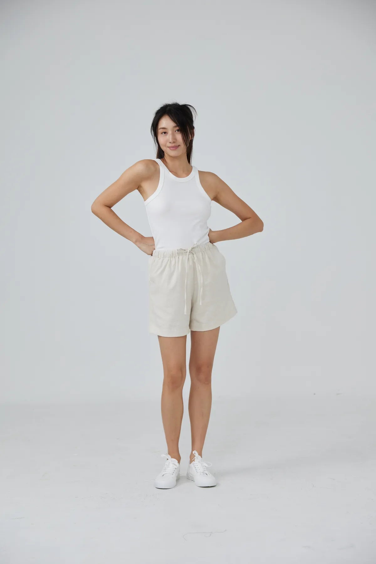 Bella Basic Racercut Tank Top