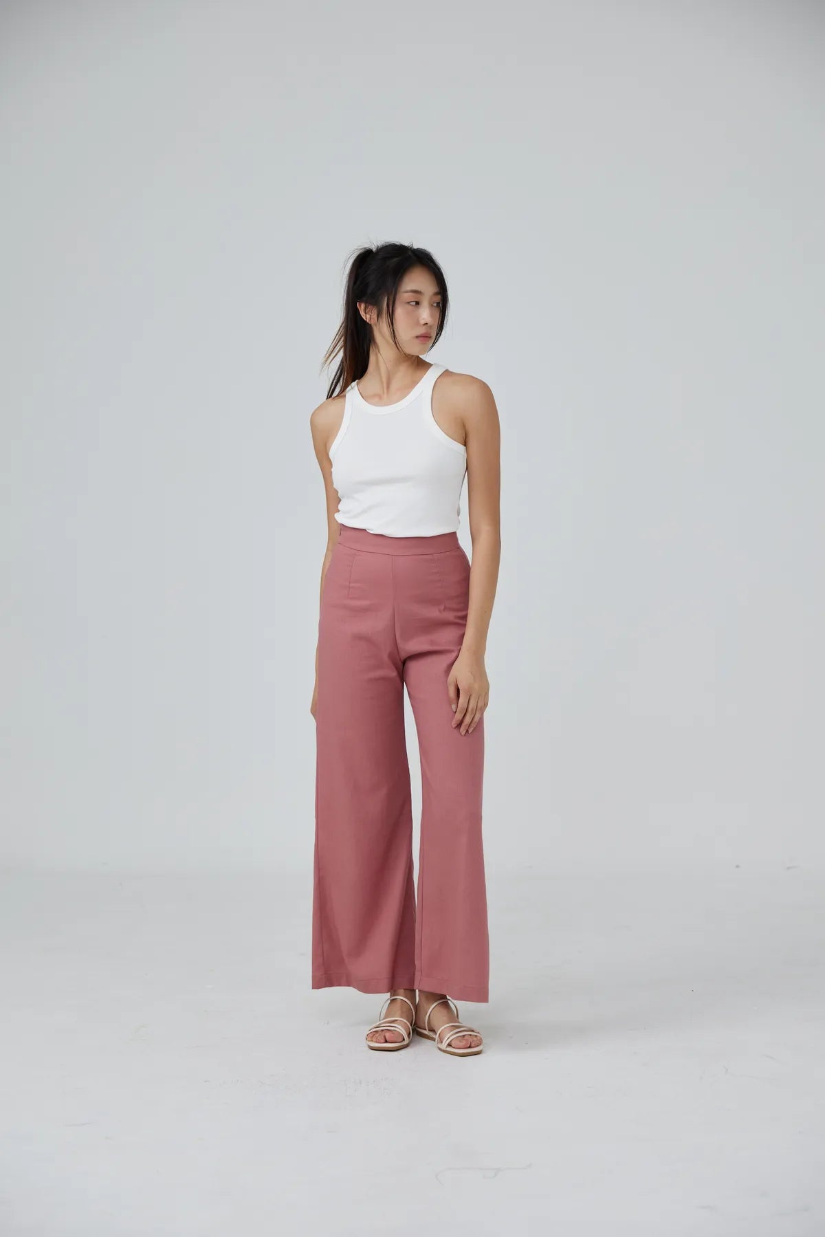 Bella Basic Racercut Tank Top