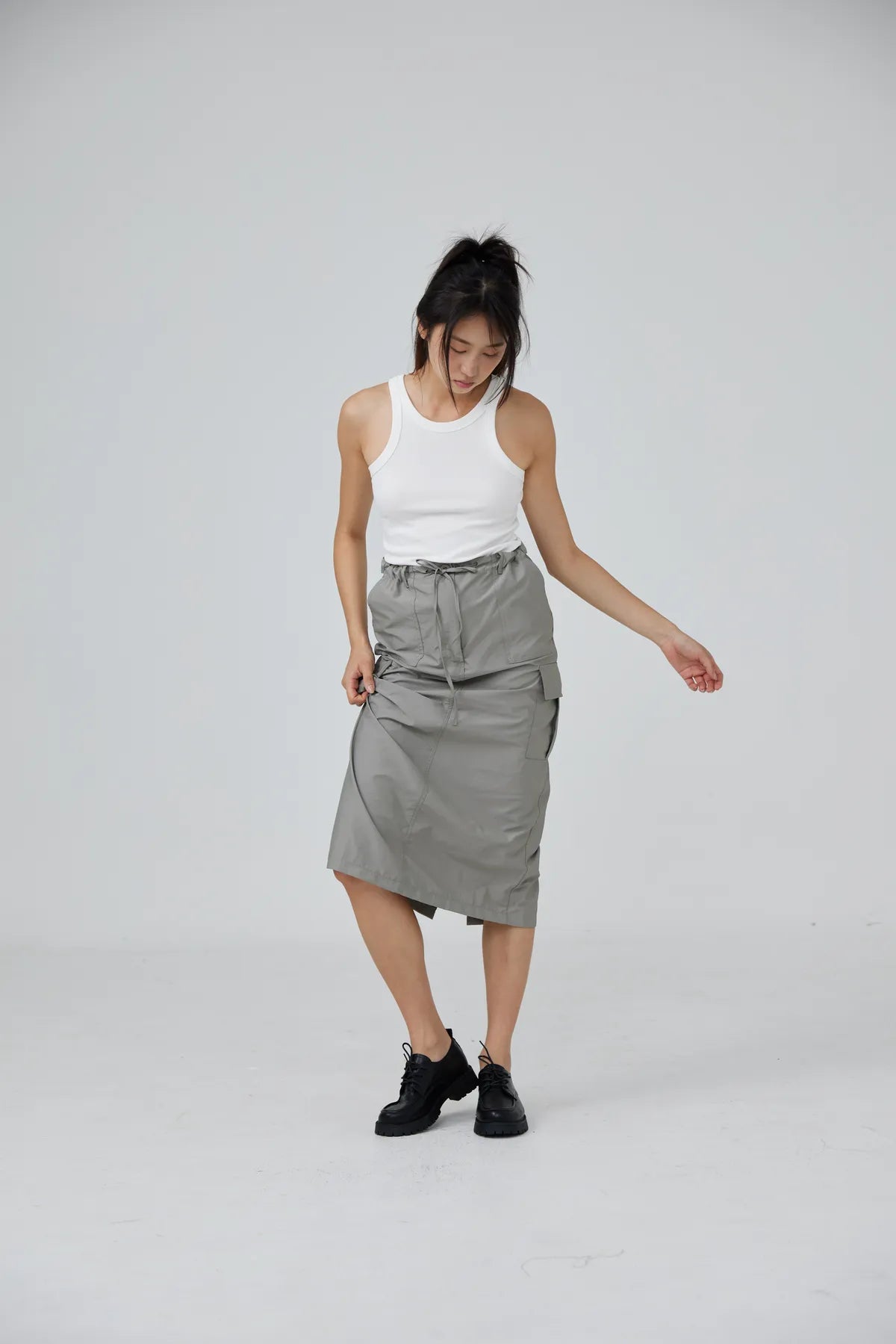 Bella Basic Racercut Tank Top