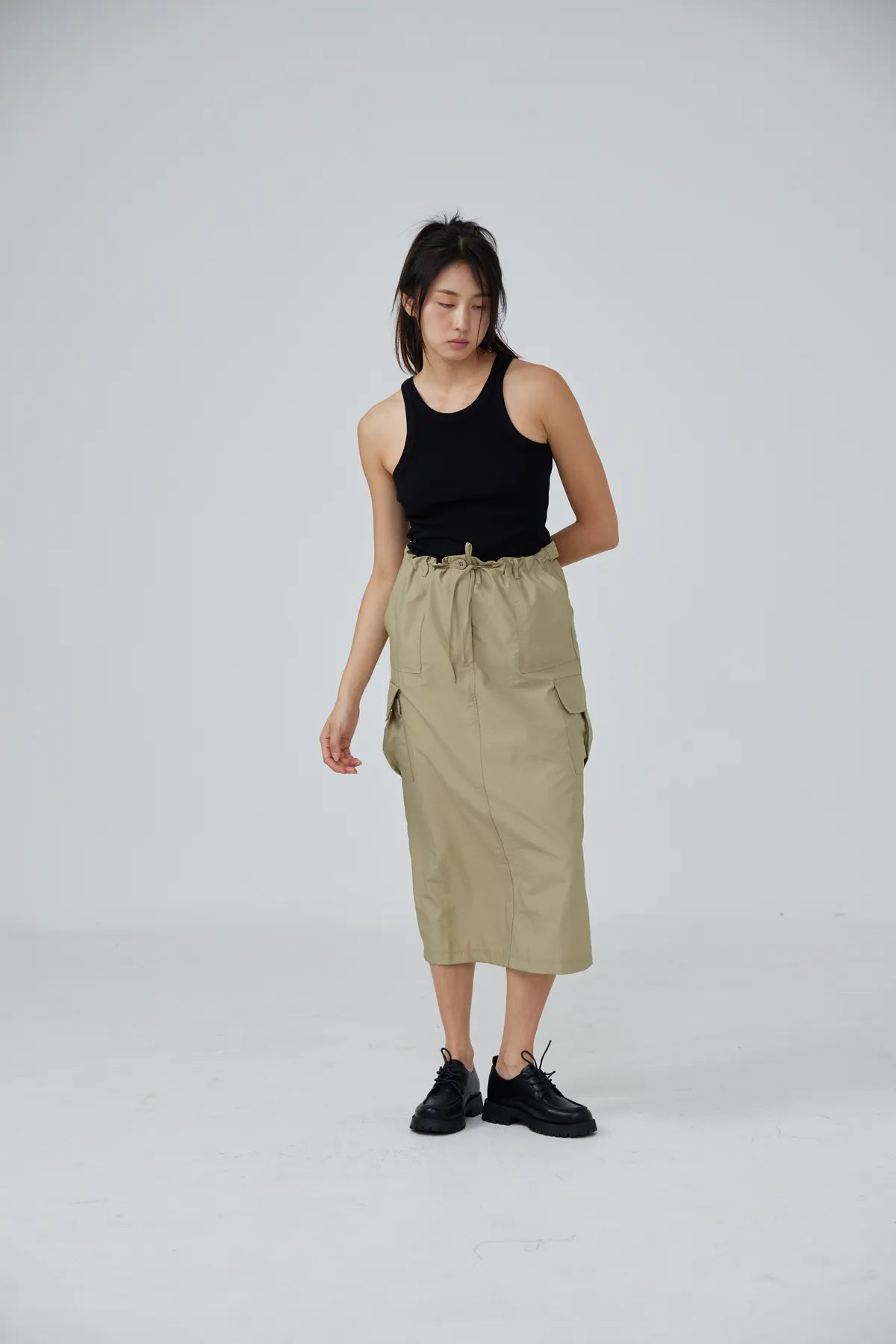 Bella Basic Racercut Tank Top