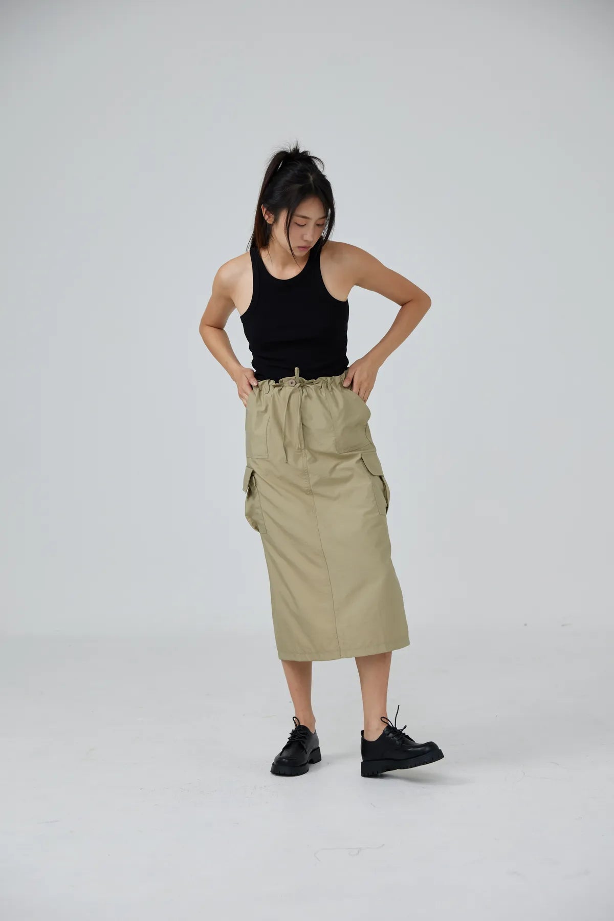 Bella Basic Racercut Tank Top