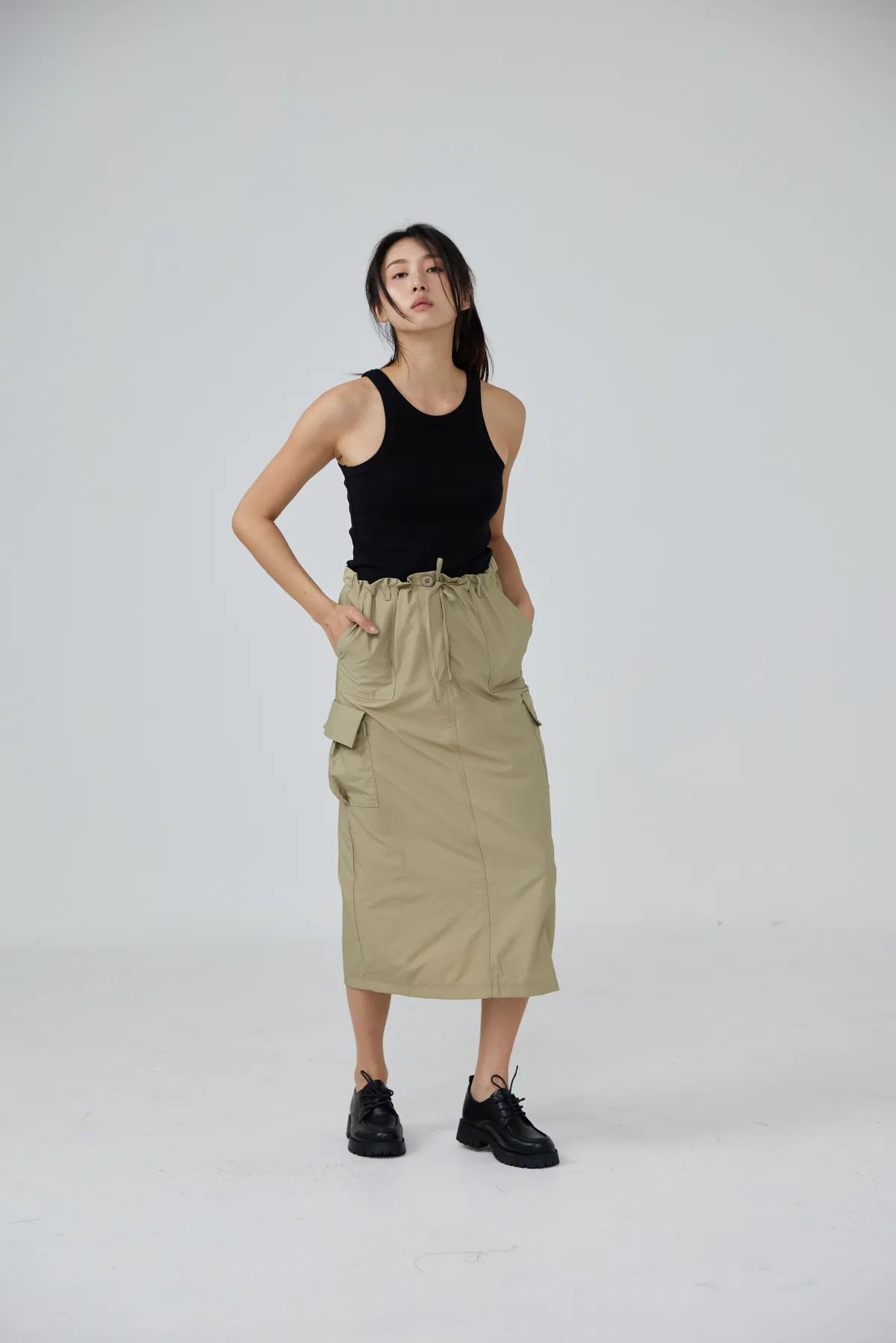 Bella Basic Racercut Tank Top