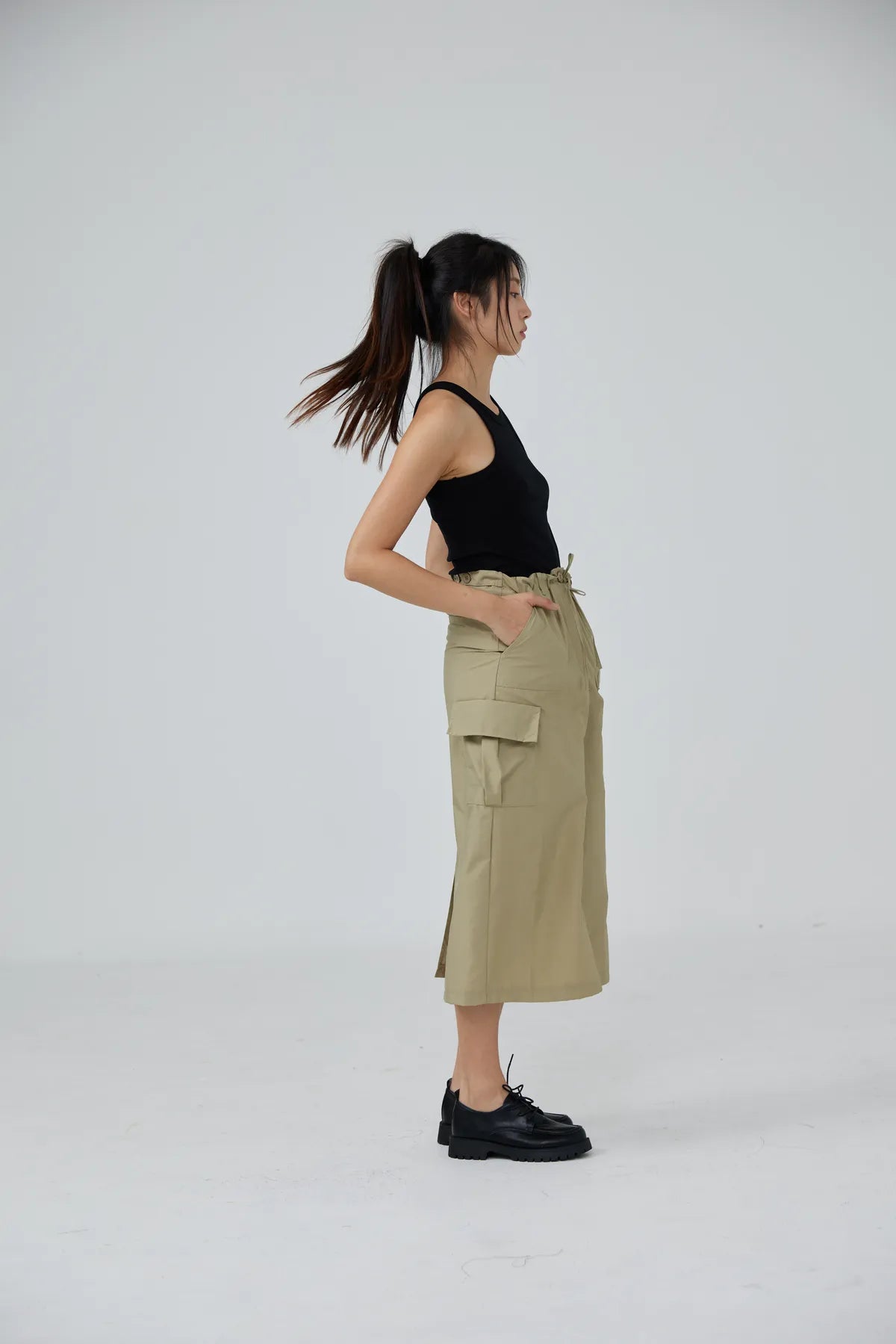 Bella Basic Racercut Tank Top
