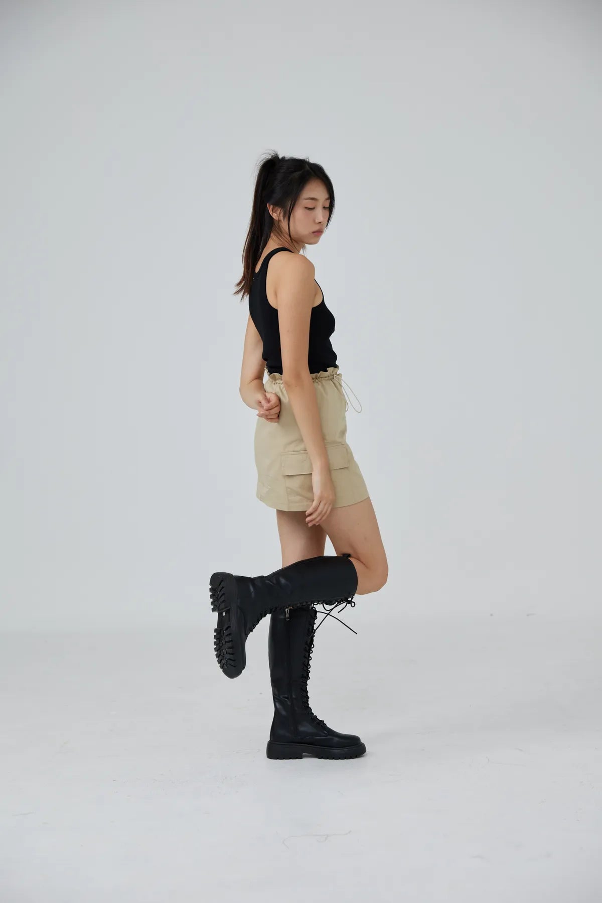 Bella Basic Racercut Tank Top