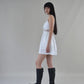 Josette Lace Panel Waist Padded Mini Dress