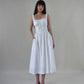 Beverly Corset Lace Trim Padded Long Dress