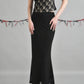 Bradley Fishtail Maxi Soft Mesh Skirt