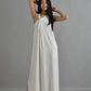 Athena Draped Two-Way Linen Dress