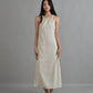 Athena Draped Two-Way Linen Dress Draft