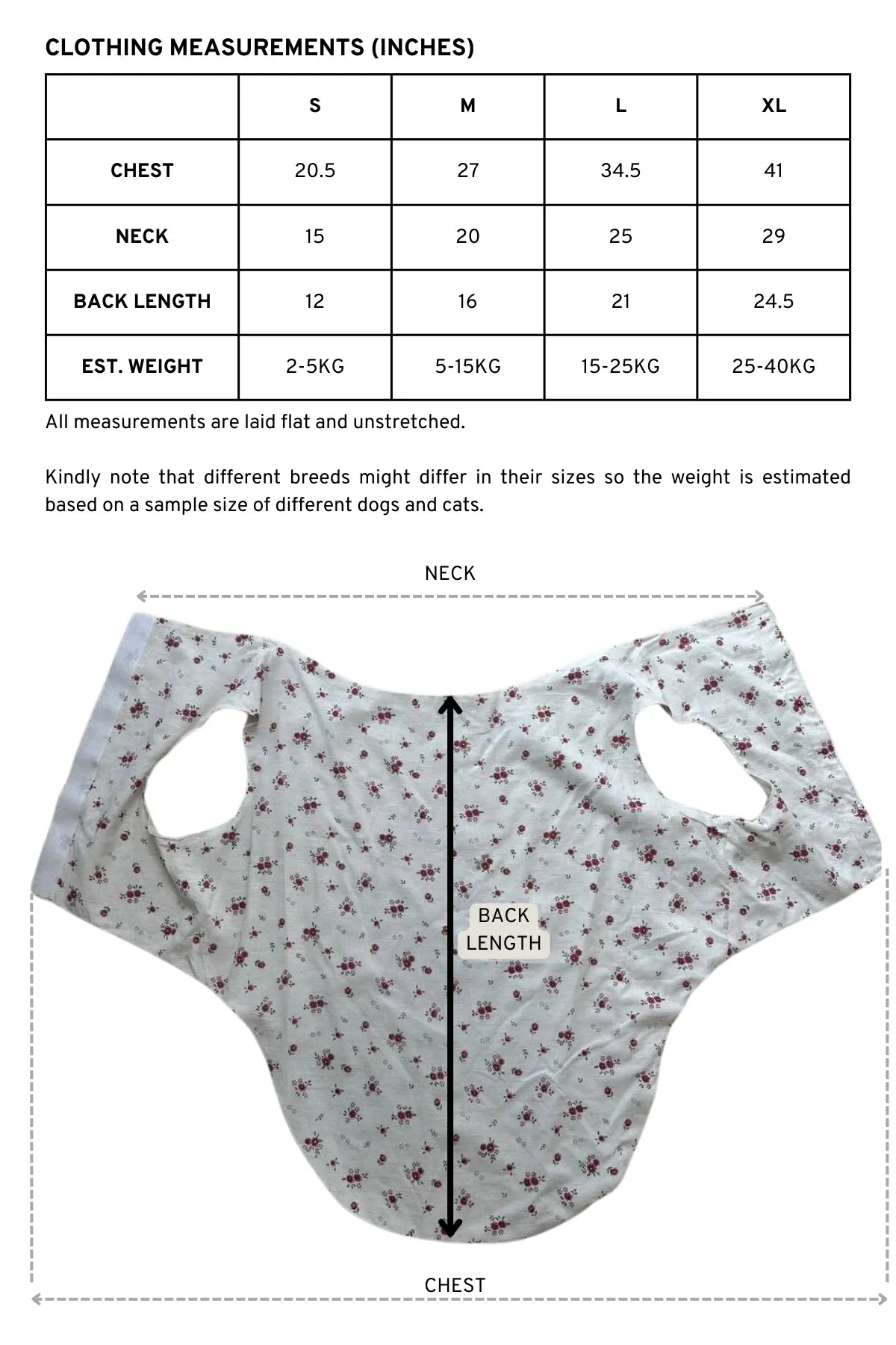 Uma Matching Pet Vest