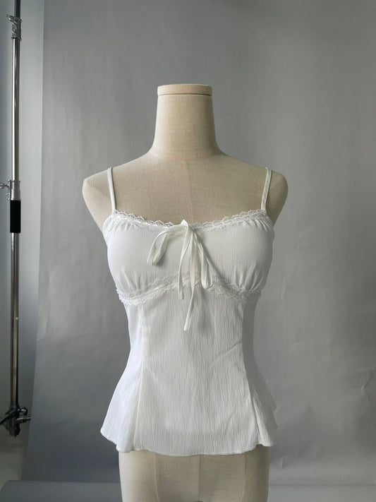 *COMING SOON* Christine Lace Ribbon Padded Tank Top
