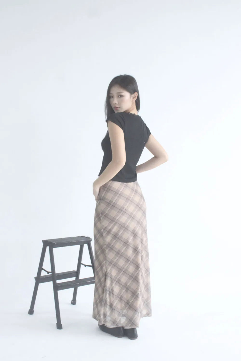 Jonah Lace Trim Cropped Baby Tee