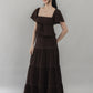 Eden Long Tiered Lace Skirt