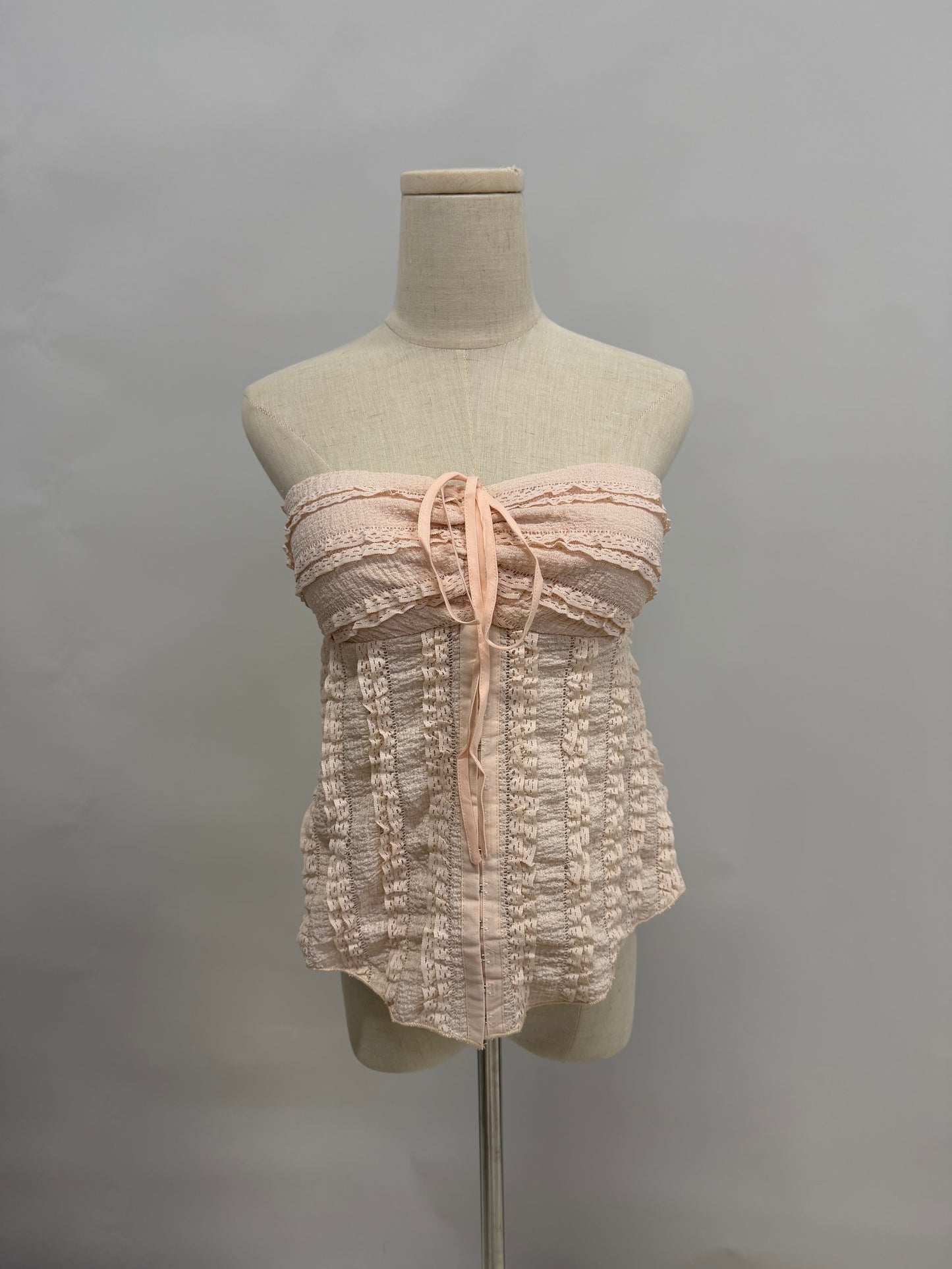 Nelly Ruffled Halter Tie Top