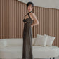 NICOLECHANGMIN x LIKKA Arista Dress in Pewter